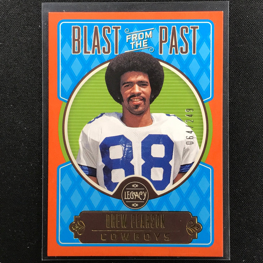 2023 Legacy Drew Pearson Blast From The Past Orange /249
