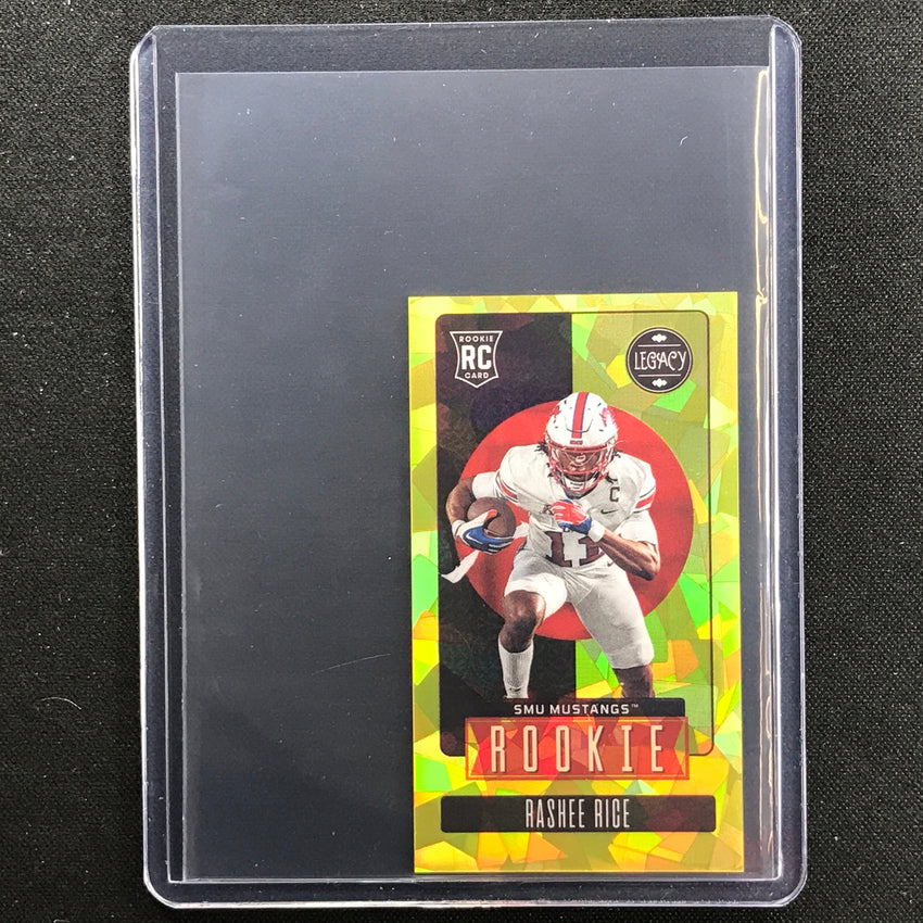 2023 Legacy Rashee Rice Rookie Premium Mini Yellow Diamond 4/10