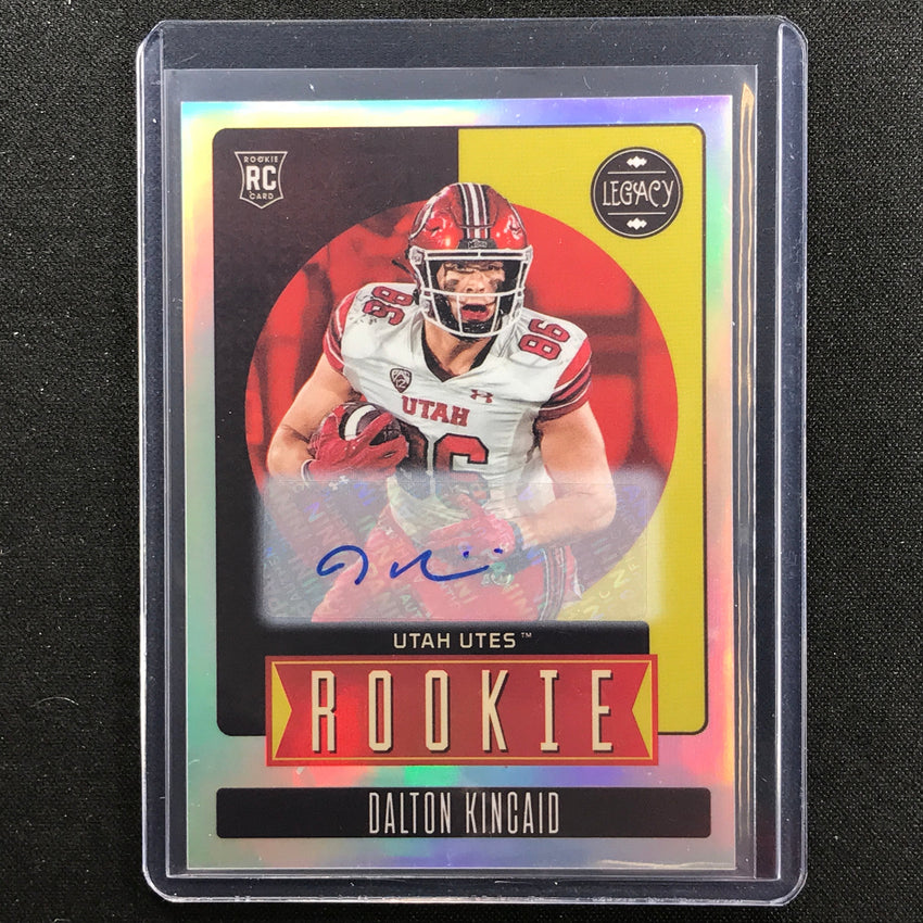 2023 Legacy Dalton Kincaid Rookie Premium Penmanship Auto Silver No 175