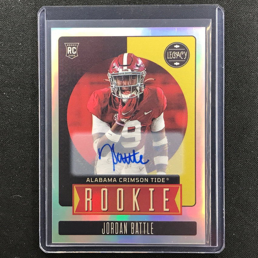 2023 Legacy JORDAN BATTLE Rookie Premium Penmanship Auto Silver #189
