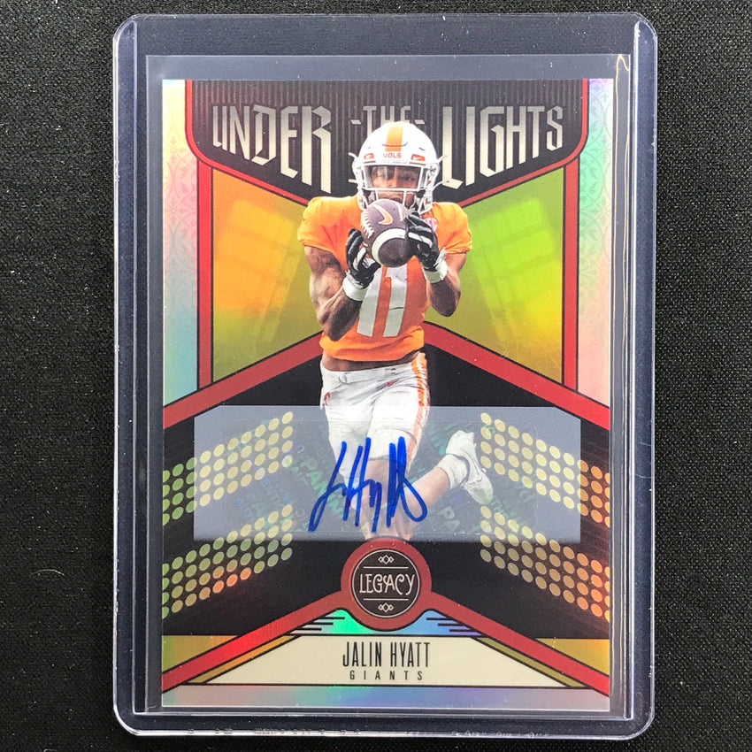 2023 Legacy Jalin Hyatt Under The Lights Rookie Auto Silver No Jhy