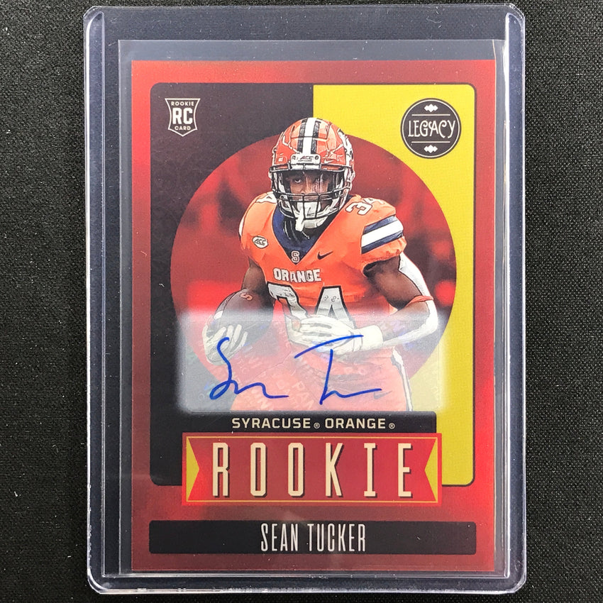 2023 Legacy Sean Tucker Rookie Premium Penmanship Auto Ruby 47/50