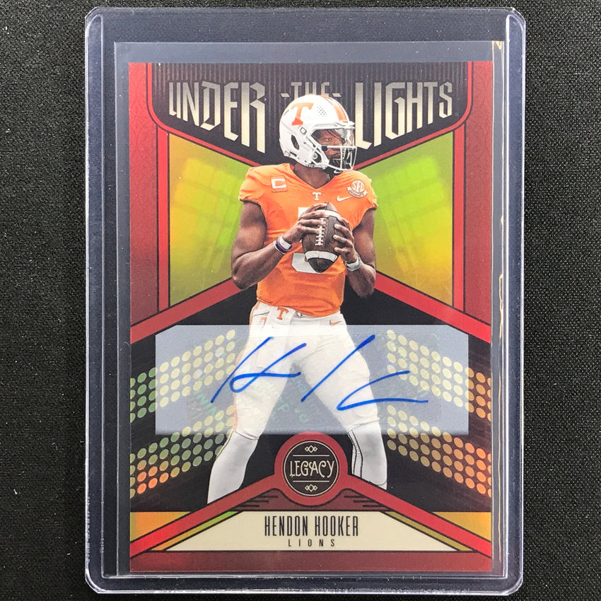 2023 Legacy Hendon Hooker Under The Lights Rookie Auto Ruby 10/50