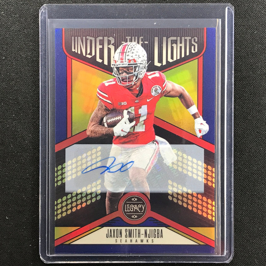 2023 Legacy Jaxon Smith-njigba Under The Lights Rookie Auto Sapphire 19/35