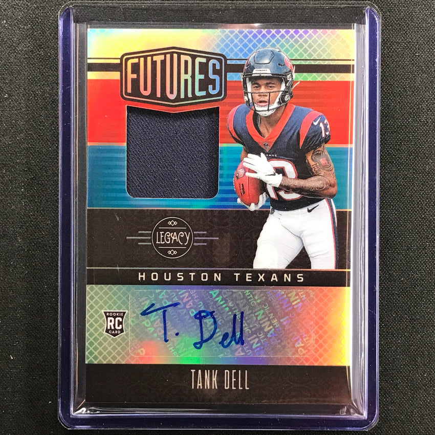 2023 Legacy Tank Dell Futures Rookie Jersey Patch Auto Silver 157/249