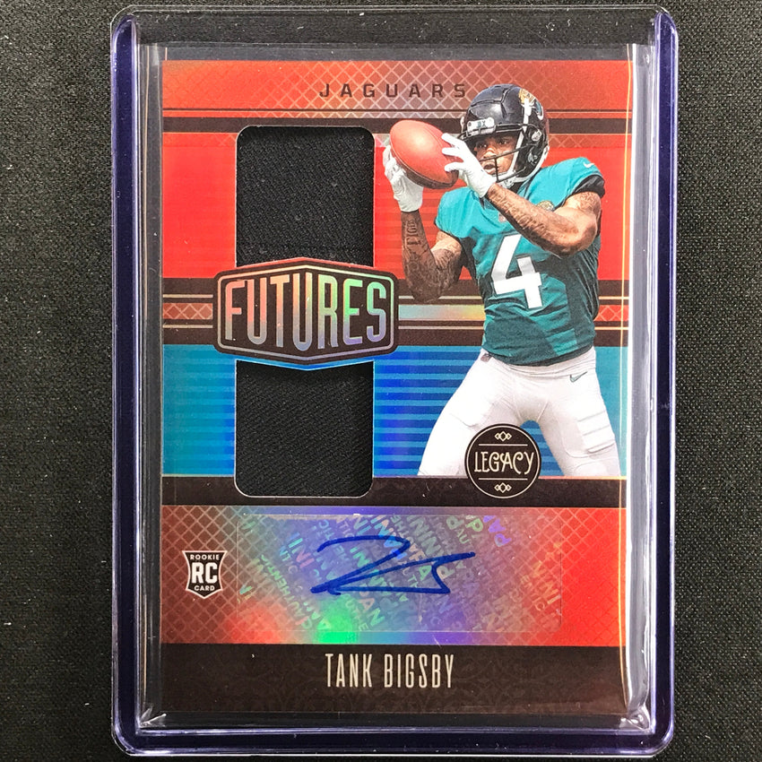 2023 Legacy Tank Bigsby Futures Dual Rookie Jersey Patch Auto Ruby 73/100