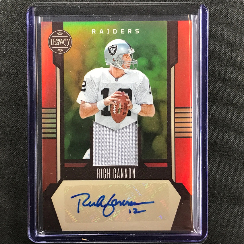 2023 Legacy Rich Gannon Legacy Patch Auto Ruby 30/45