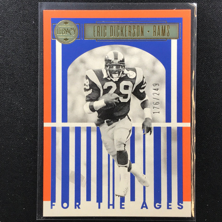 2023 Legacy Eric Dickerson For The Ages Orange /249
