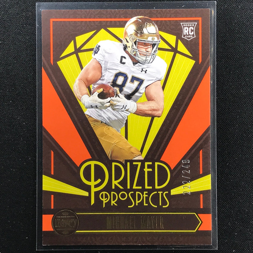 2023 Legacy Michael Mayer Prized Prospects Rookie Orange /249