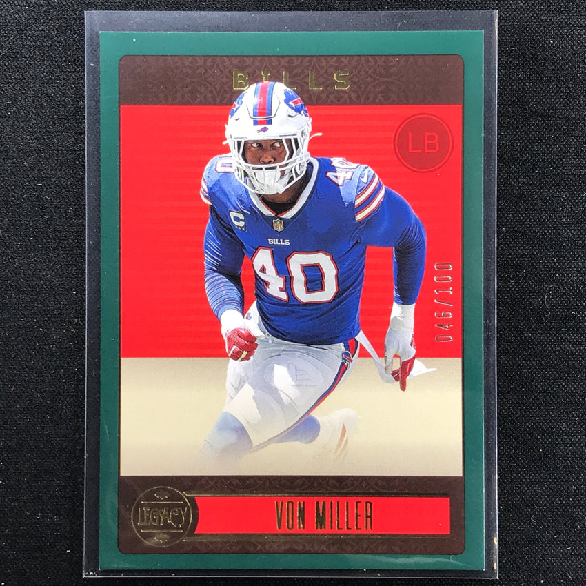 2023 Legacy Von Miller Base Green 46/100