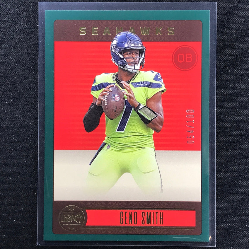2023 Legacy Geno Smith Base Green 54/100