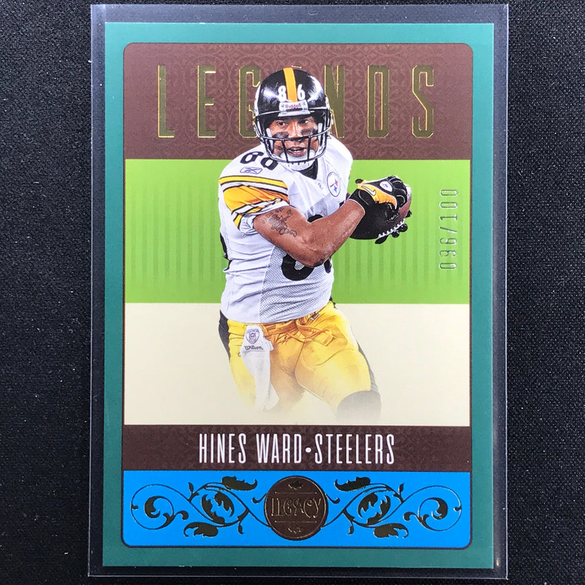 2023 Legacy Hines Ward Legends Green 96/100