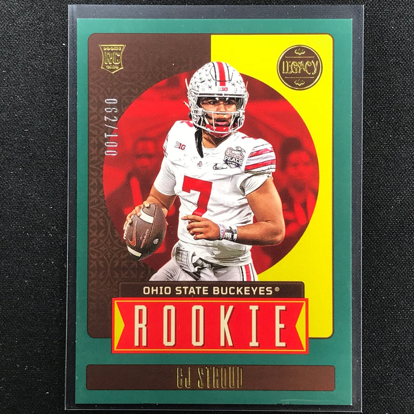 2023 Legacy C.j. Stroud Rookie Green 62/100