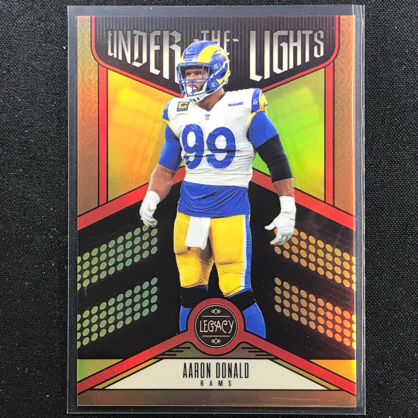 2023 Legacy Aaron Donald Under The Lights Bronze 9/100