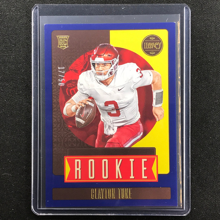 2023 Legacy Clayton Tune Rookie Blue 17/50