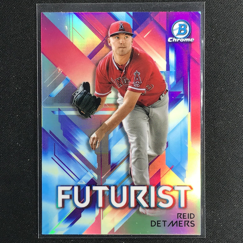 2021 Bowman Chrome REID DETMERS Futurist Refractor #RD