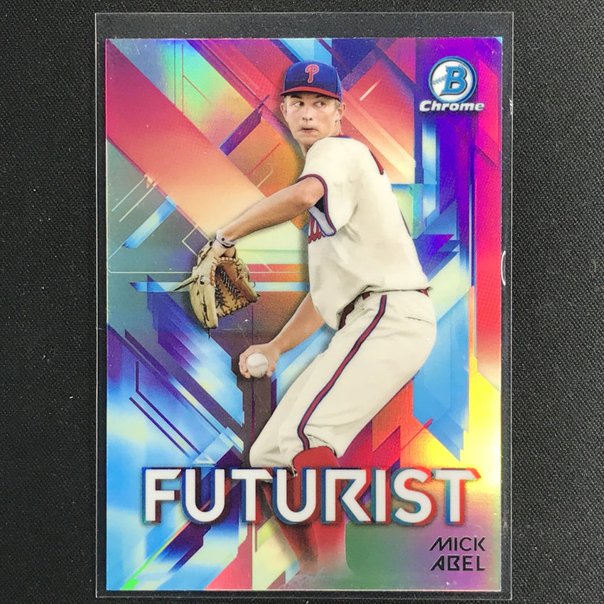 2021 Bowman Chrome MICK ABEL Futurist Refractor #MA