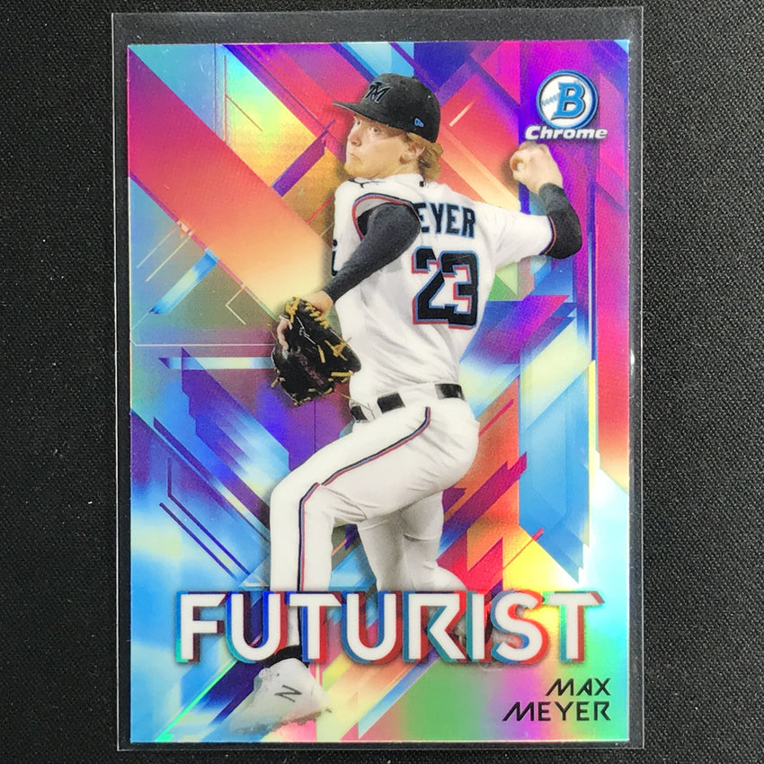 2021 Bowman Chrome MAX MEYER Futurist Refractor #MM