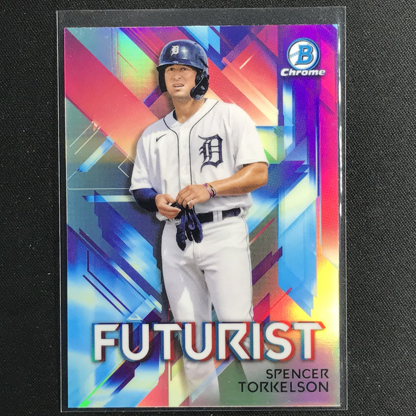 2021 Bowman Chrome SPENCER TORKELSON Futurist Refractor #ST