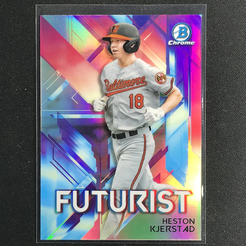2021 Bowman Chrome HESTON KJERSTAD Futurist Refractor #HK
