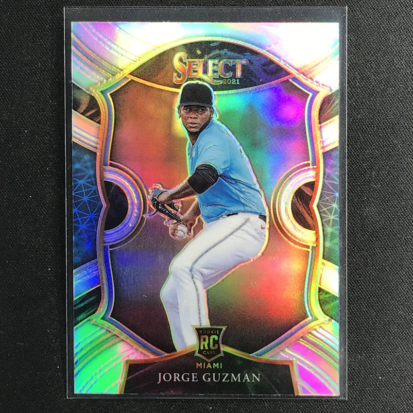 2021 Select JORGE GUZMAN Concourse Rookie Silver Holo #53
