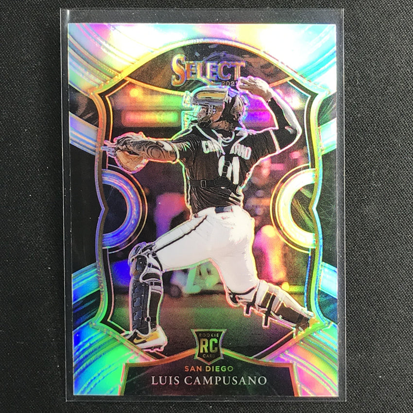 2021 Select Luis Campusano Concourse Rookie Silver Holo No 70