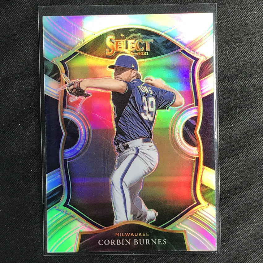 2021 Select CORBIN BURNES Concourse Silver Holo #100