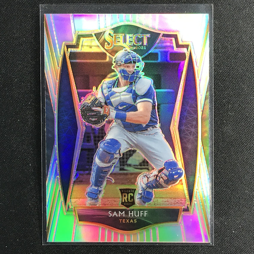 2021 Select SAM HUFF Premier Level Rookie Silver Holo #197