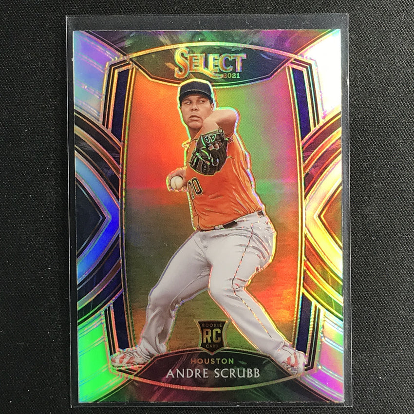 2021 Select ANDRE SCRUBB Diamond Level Rookie Silver Holo #217