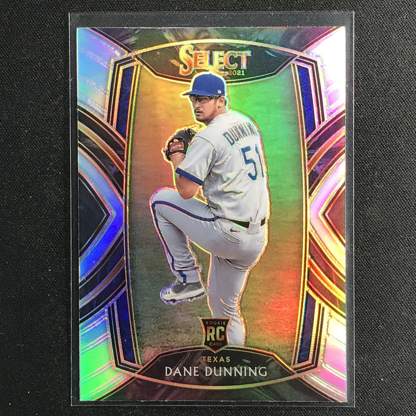 2021 Select DANE DUNNING Diamond Level Rookie Silver Holo #229
