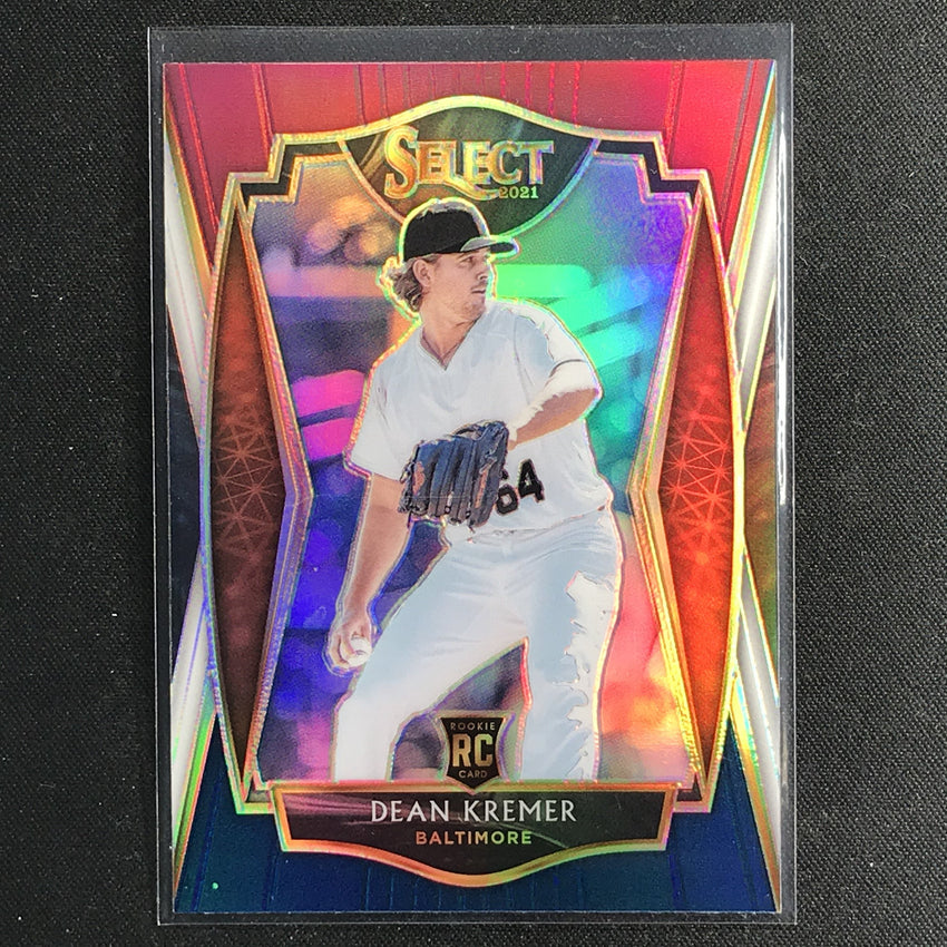 2021 Select DEAN KREMER Premier Level Rookie Tri-Color #167