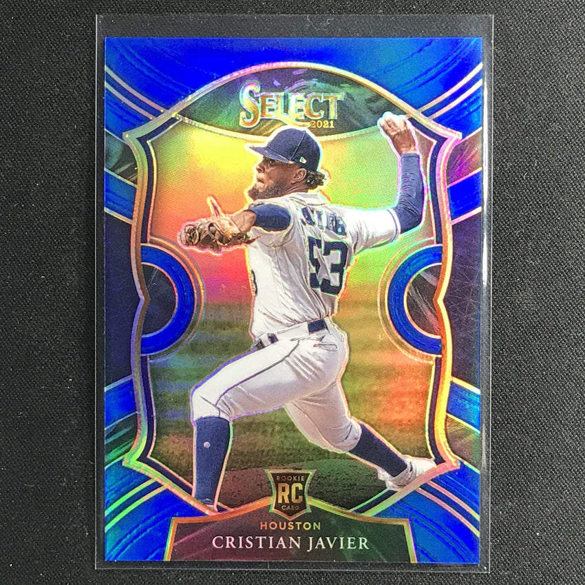 2021 Select Cristian Javier Concourse Rookie Blue /149