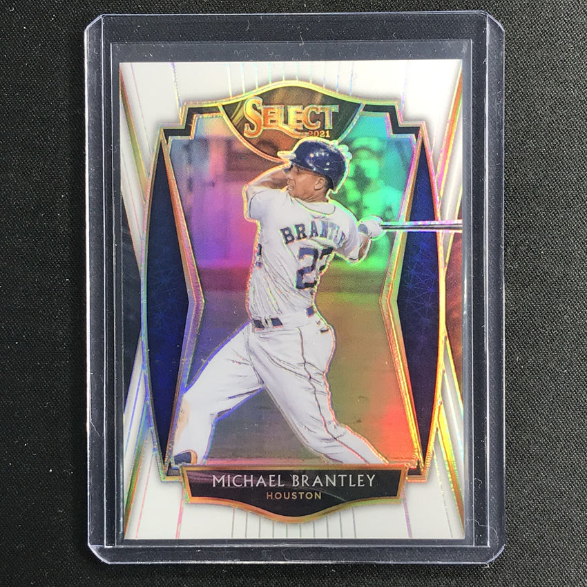 2021 Select Michael Brantley Premier Level White 34/50