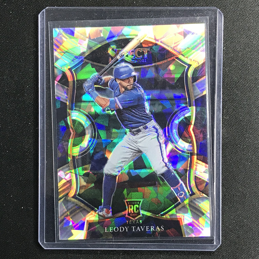 2021 Select Leody Taveras Concourse Rookie Cracked Ice 23/25