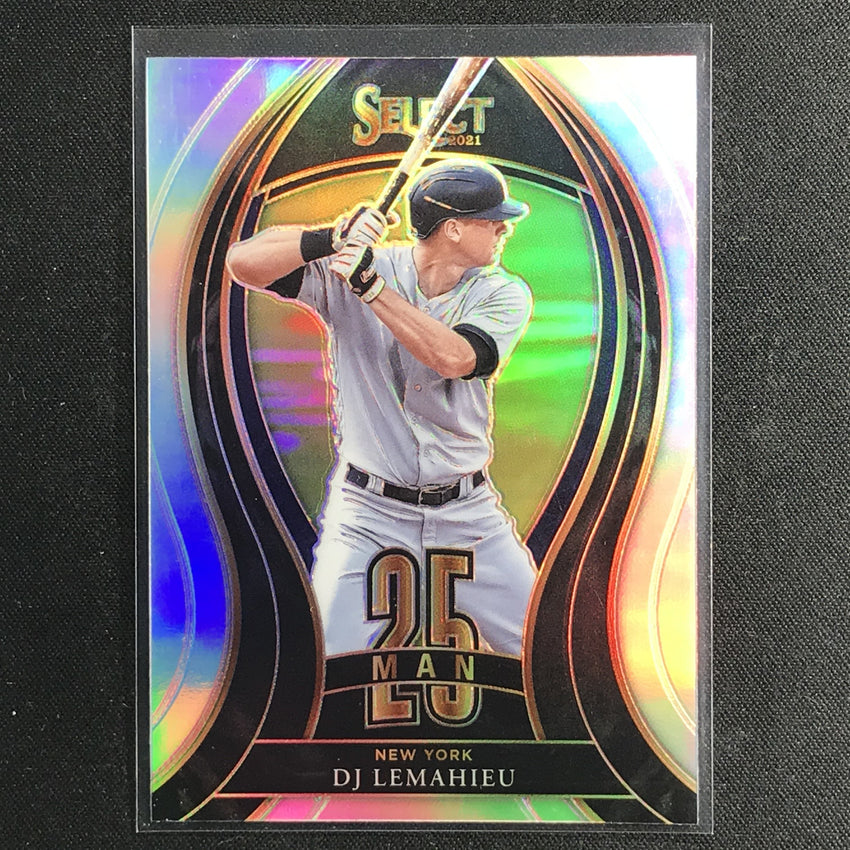 2021 Select DJ LEMAHIEU 25-Man Silver Holo #3