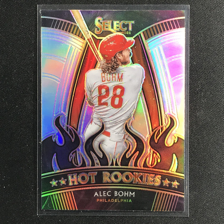 2021 Select ALEC BOHM Hot Rookies Silver Holo #9