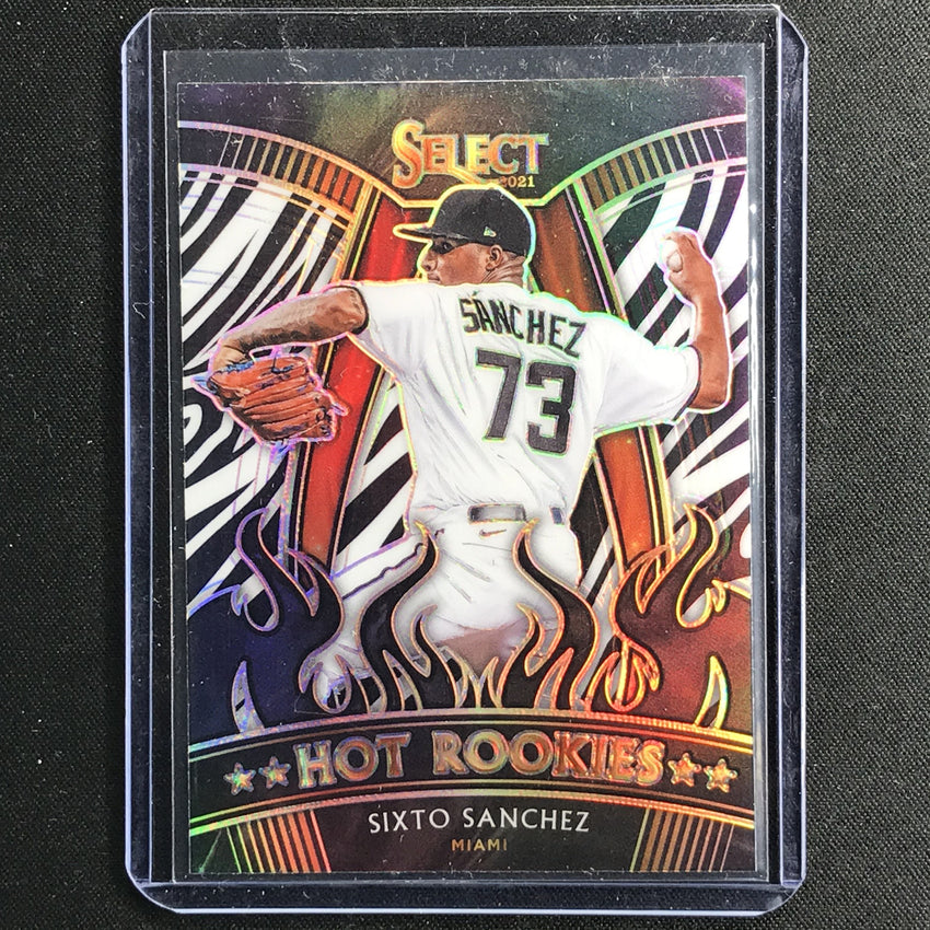2021 Select SIXTO SANCHEZ Hot Rookies Zebra SP #8