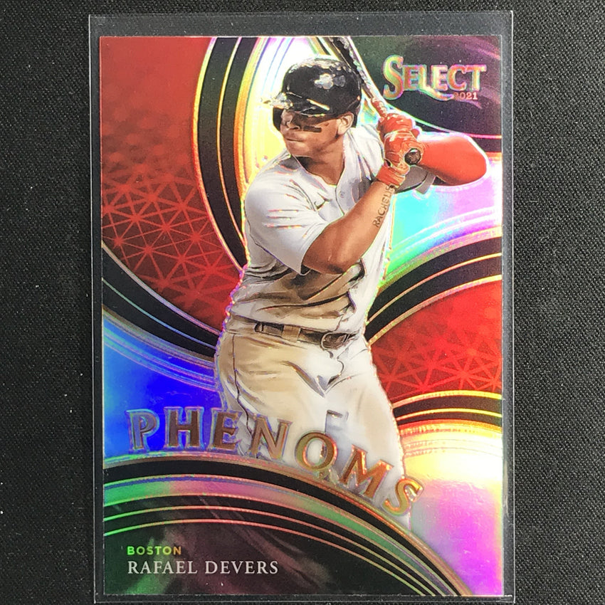 2021 Select Rafael Devers Phenoms Silver Holo No 14