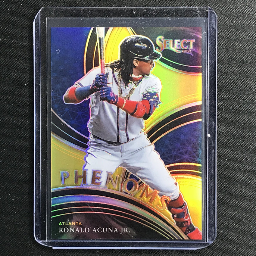 2021 Select Ronald Acuna Jr. Phenoms Gold 10/10