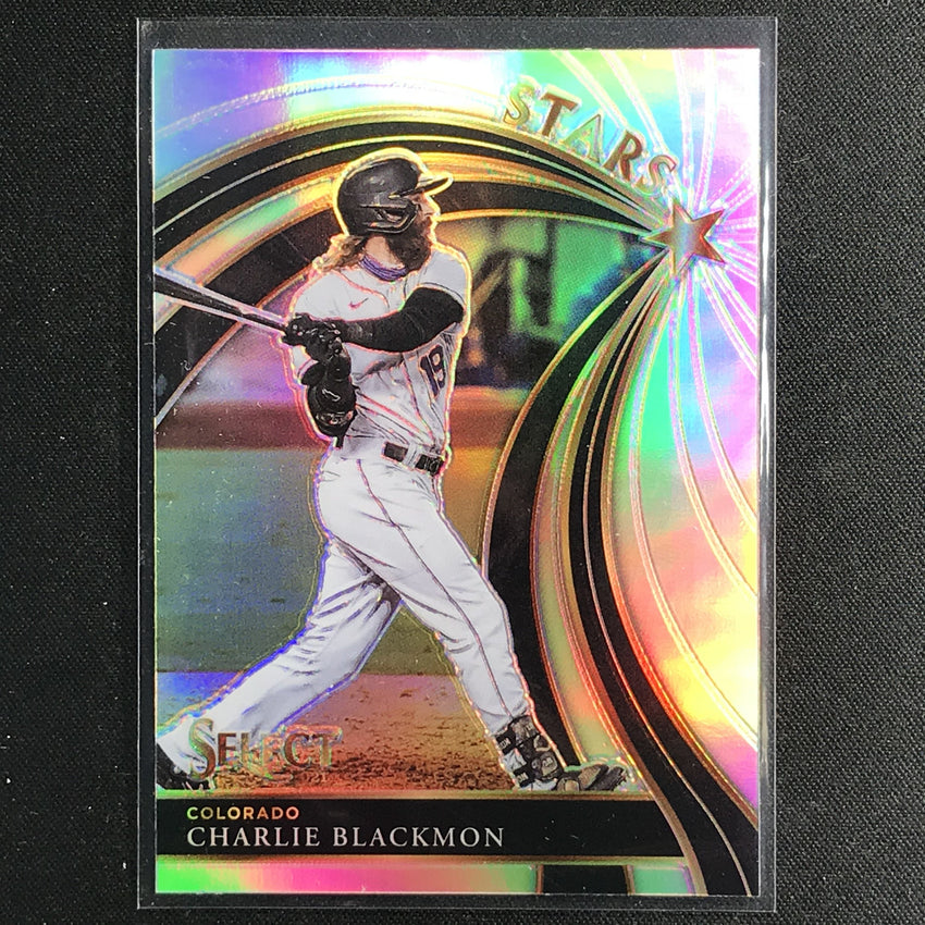 2021 Select CHARLIE BLACKMON Select Stars Silver Holo #9