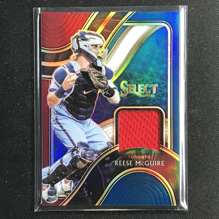 2021 Select Reese Mcguire Swatches Jersey Tri-color 97/99