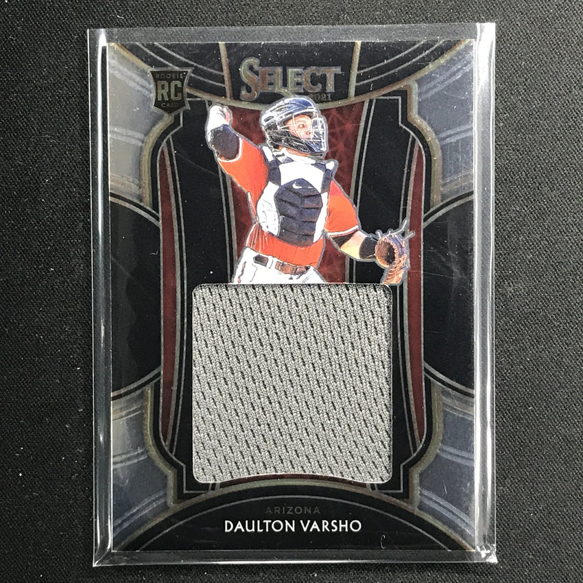 2021 Select Daulton Varsho Rookie Jumbo Jersey No Dv