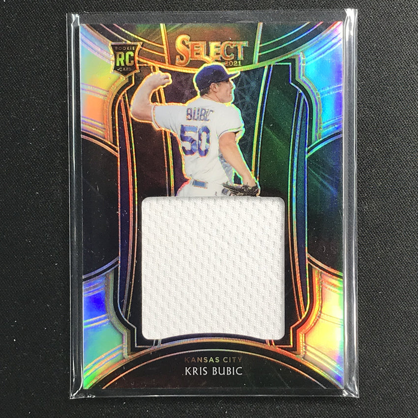 2021 Select Kris Bubic Rookie Jumbo Jersey Silver Holo 108/250