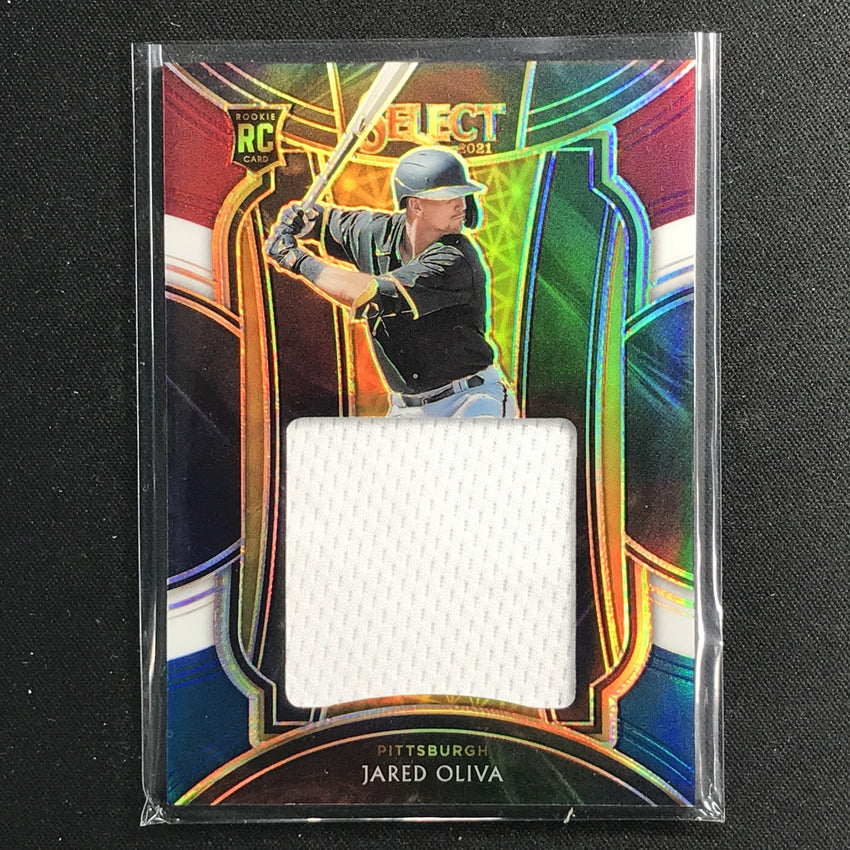 2021 Select Jared Oliva Rookie Jumbo Jersey Tri-color 80/99