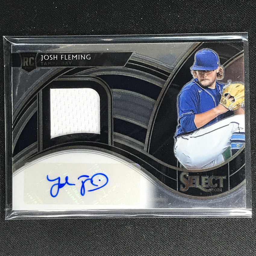 2021 Select Josh Fleming Rookie Jersey Autograph 152/299