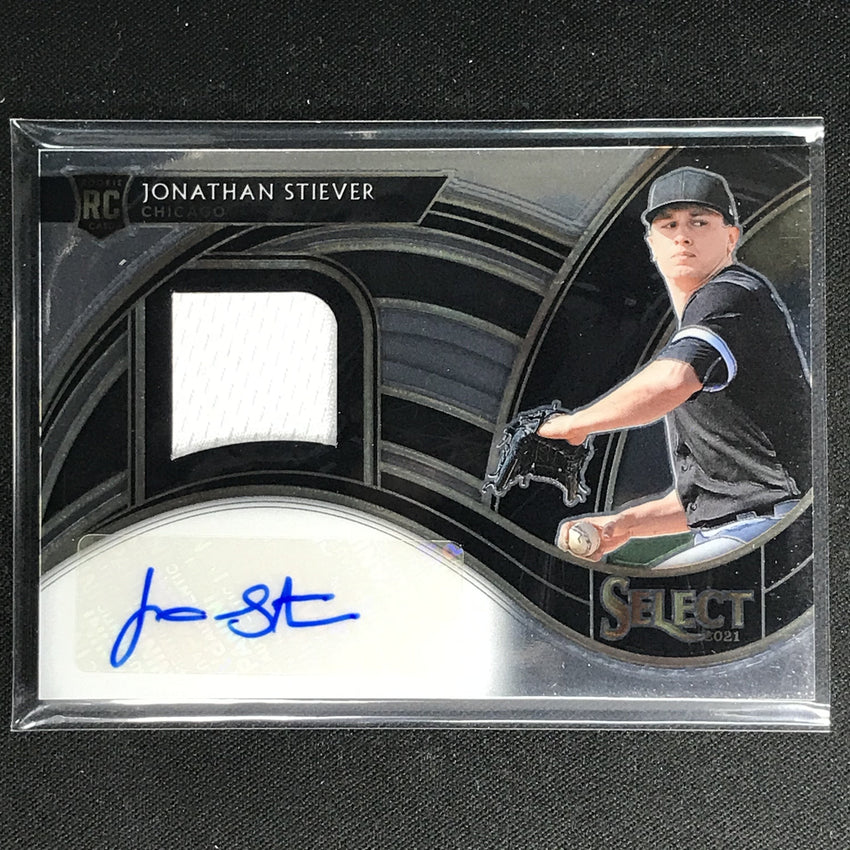 2021 Select Jonathan Stiever Rookie Jersey Autograph 240/299