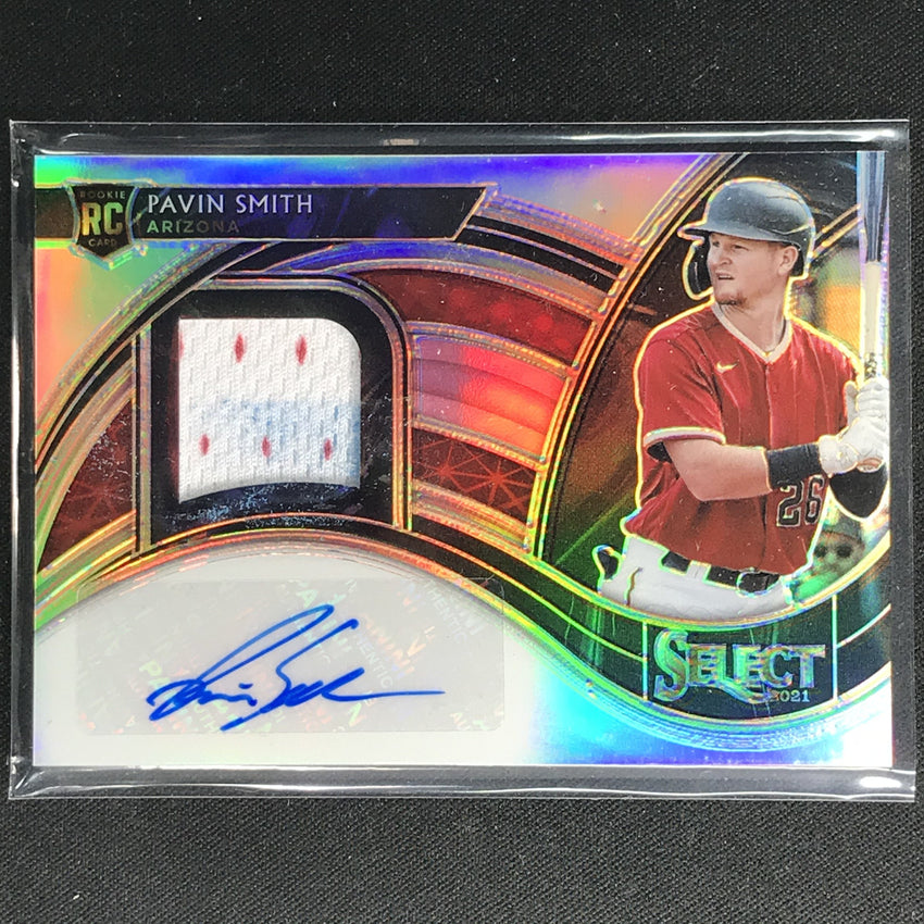 2021 Select Pavin Smith Rookie Jersey Autograph Silver Holo 144/199