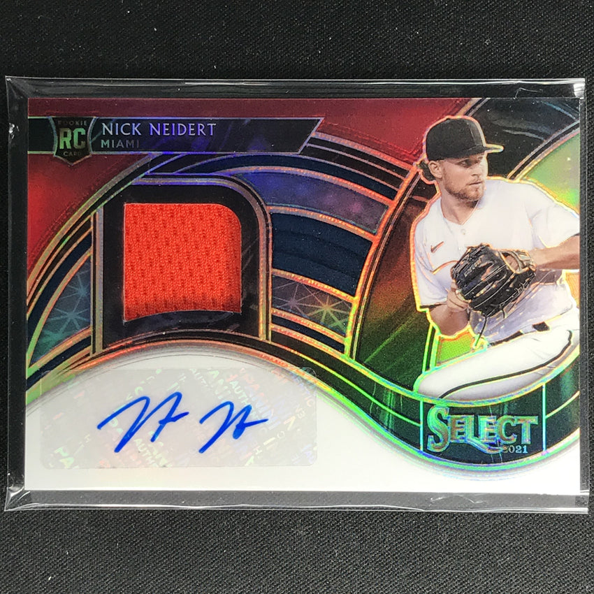 2021 Select Nick Neidert Rookie Jersey Autograph Tri-color 35/99