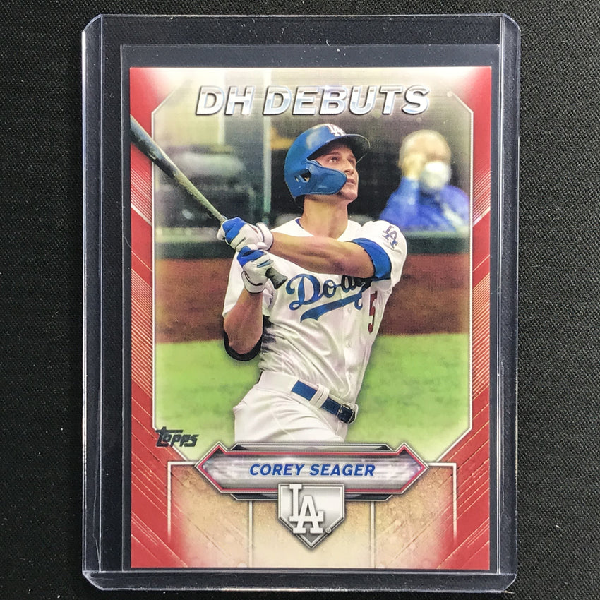 2021 Topps Series 2 Corey Seager Dh Debuts Red 4/10