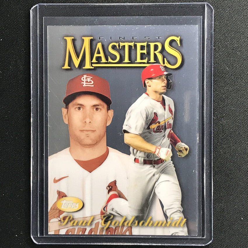 2021 Finest PAUL GOLDSCHMIDT 1997 Topps Finest Masters Base #PG